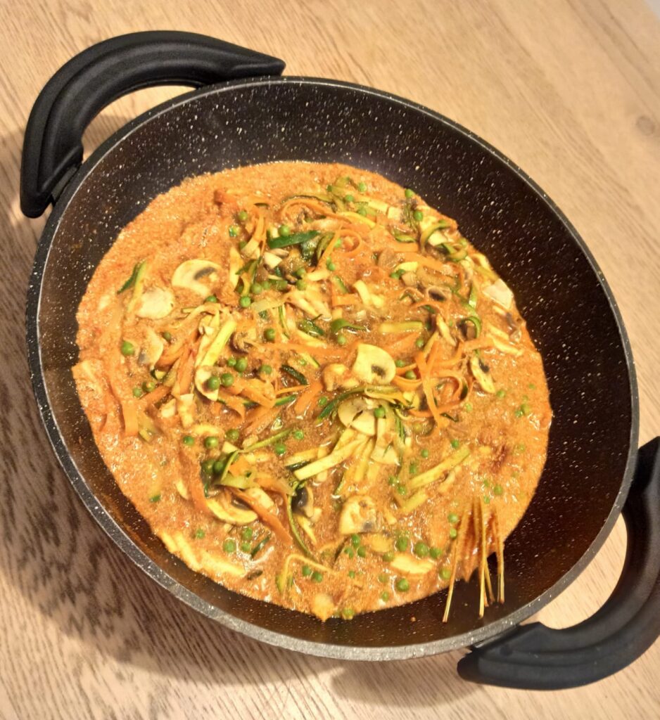 מתכון לקציצות טופו בקארי וירקות