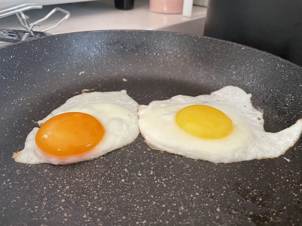 ביצי חופש, ביצים אורגניות נראות אחרת