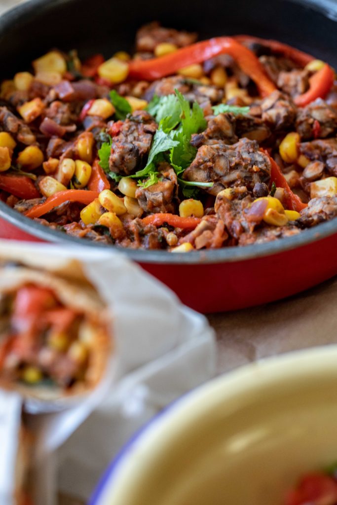 טמפה משעועית שחורה מתכון