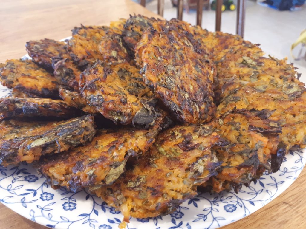 לביבות אורז ובטטה