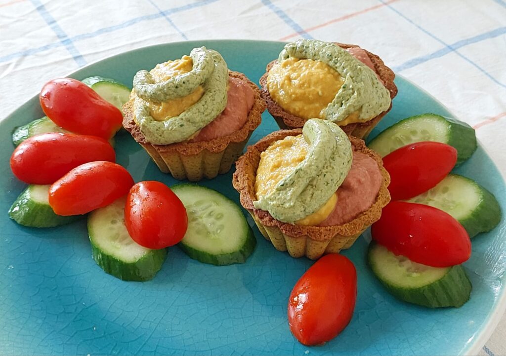 קעריות שקדים ממולאות